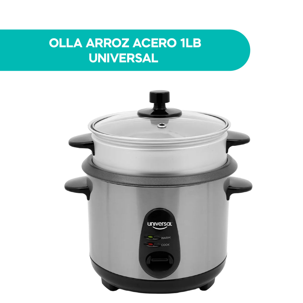 Olla Arroz Acero 1LB Universal