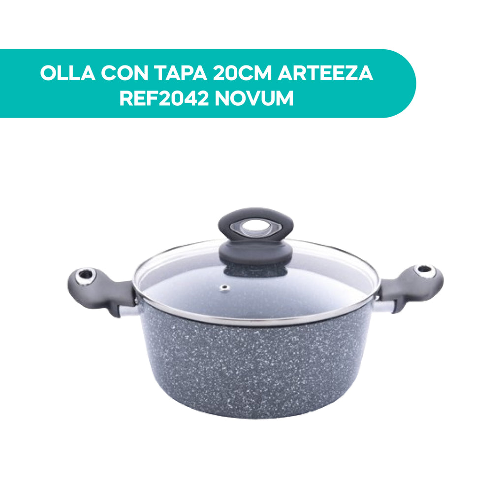 Olla con Tapa 20CM Arteeza REF2042 Novum