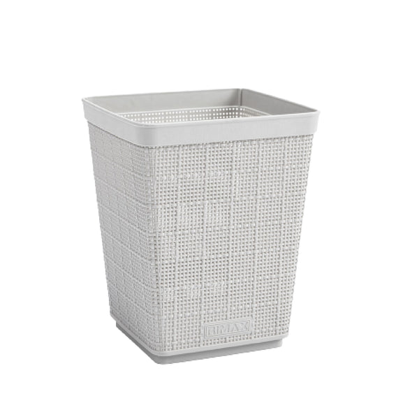 Papelera Fique 6L GR Gris Rimax