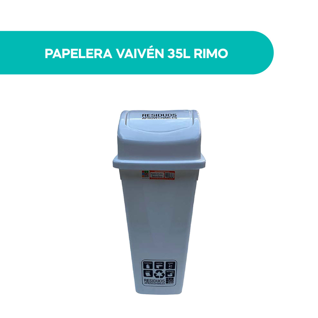 Papelera Vaivén 35L Rimo