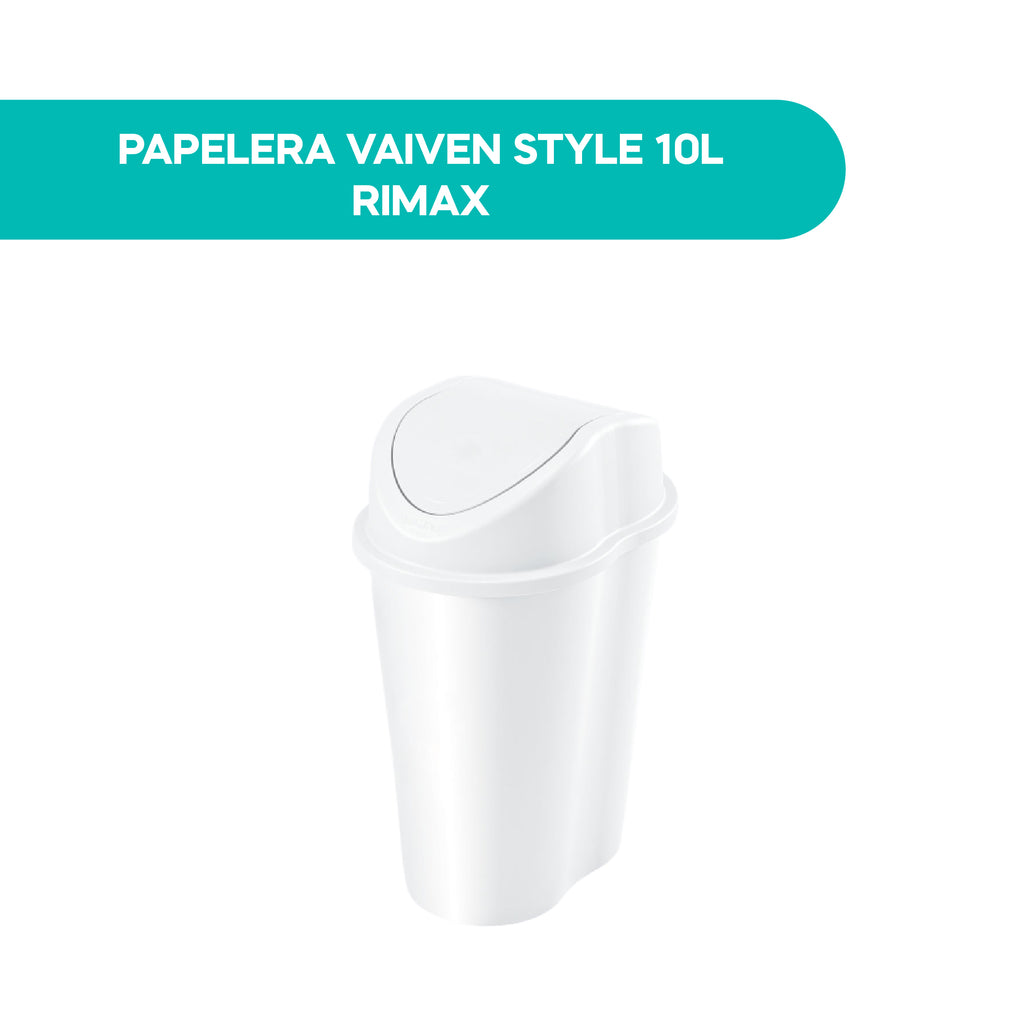 Papelera Vaivén Style 10L Rimax