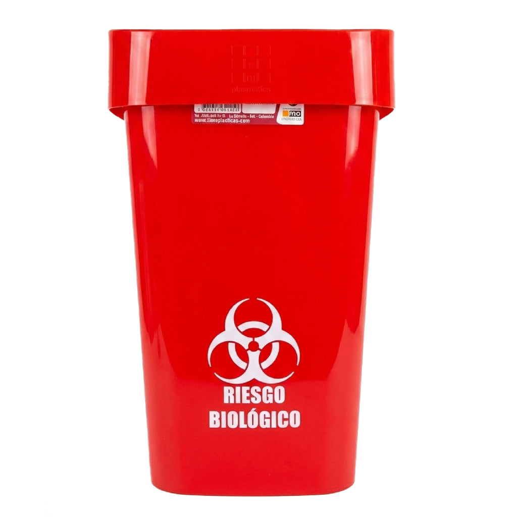 Papelera Vaivén Swing 20L Roja Rimo