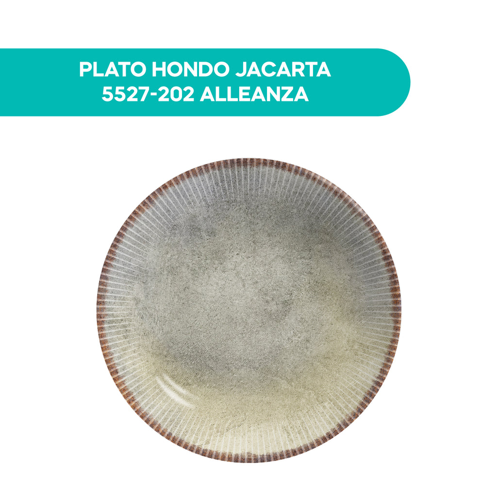 Plato Hondo Jacarta 5527-202 Alleanza
