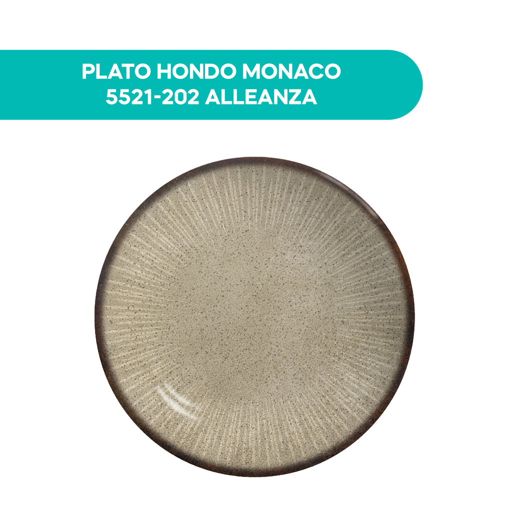 Plato Hondo Monaco 5521-202 Alleanza