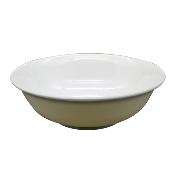 Plato Hondo Redondo 23X23 W1005 Frente Melamina BL