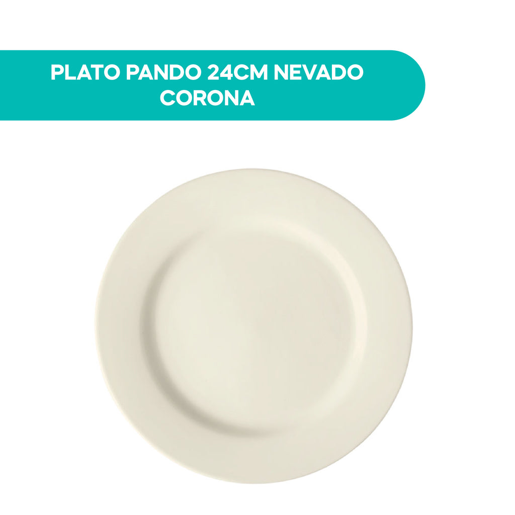 Plato Pando 24CM Nevado Corona