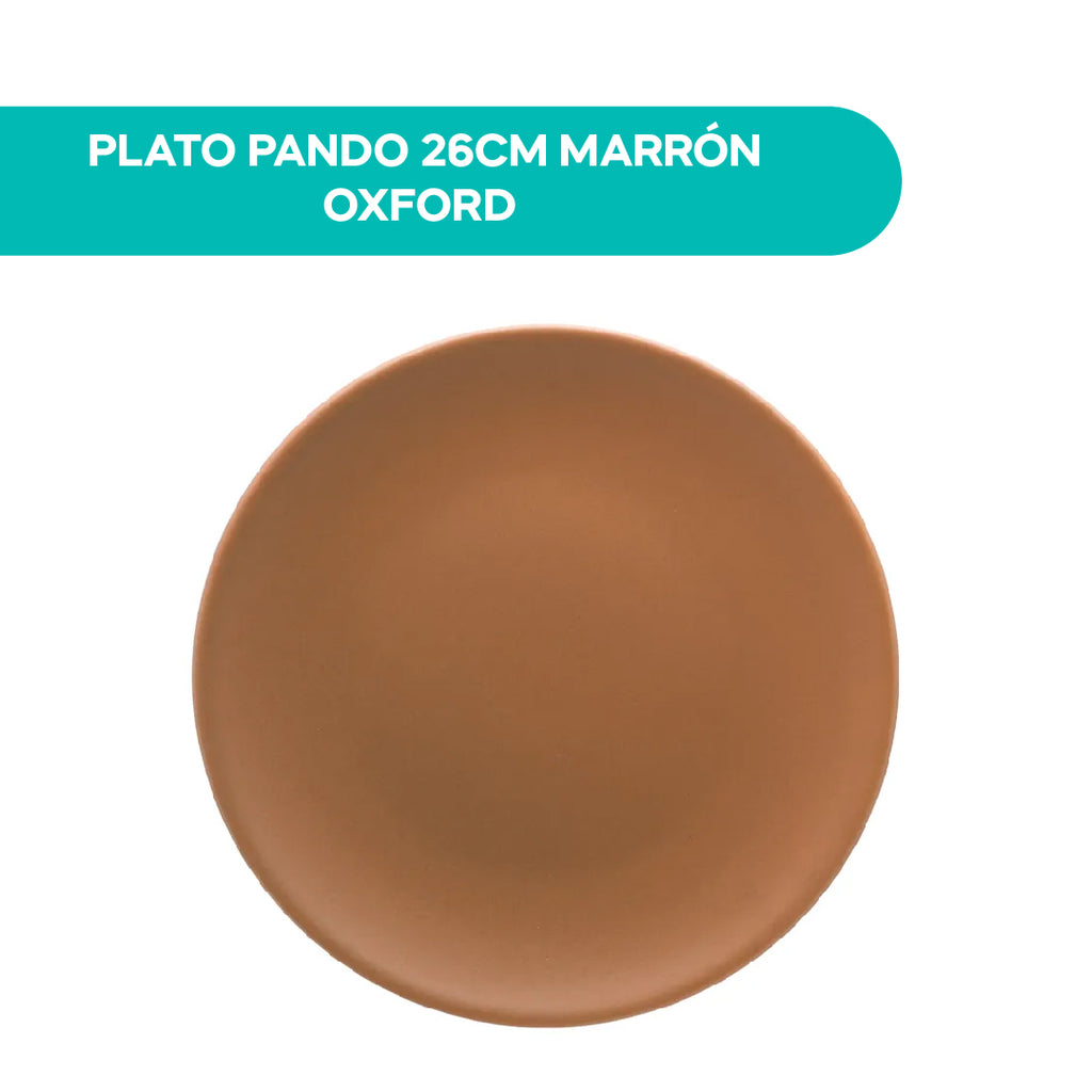 Plato Pando 26CM Marrón Oxford