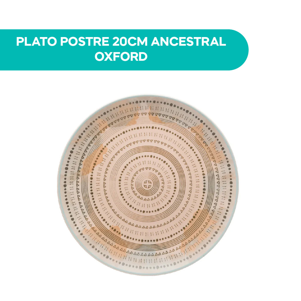 Plato Postre 20CM Ancestral Oxfod