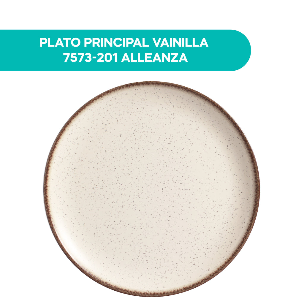 Plato Principal Vainilla 7573-201 Alleanza