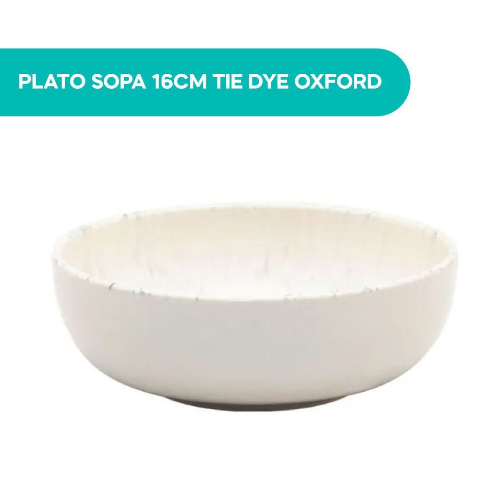 Plato Sopa 16CM Tie Dye Oxford