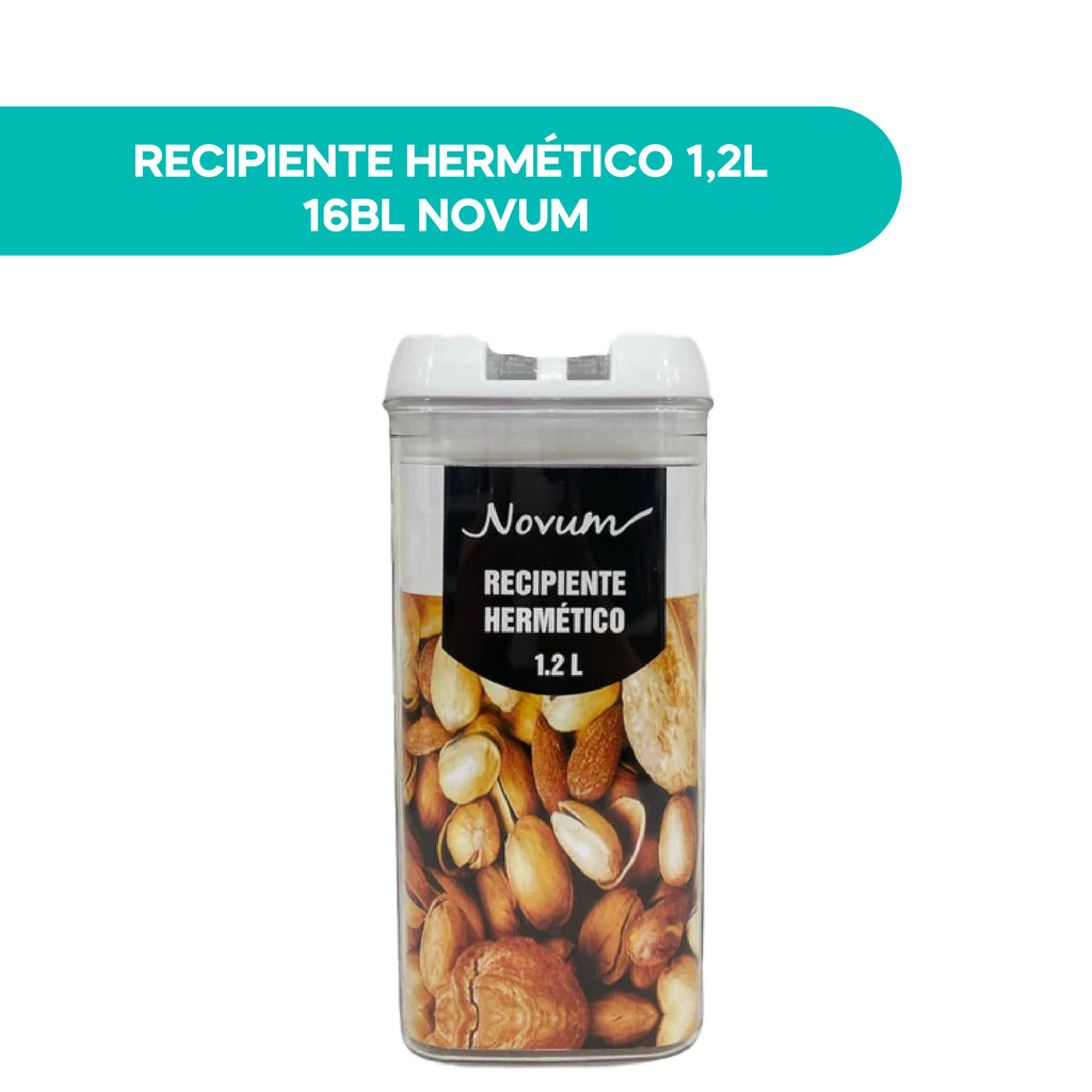Recipiente Hermético 1,2L 16B Novum