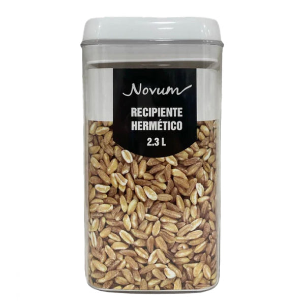 Recipiente Hermético 2,3L 16DL Frente  Novum