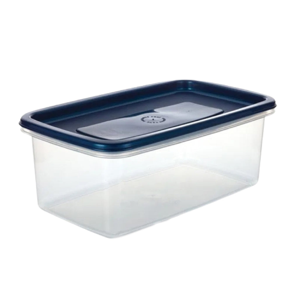 Recipiente Plus Rectangular 2L Azul Estra
