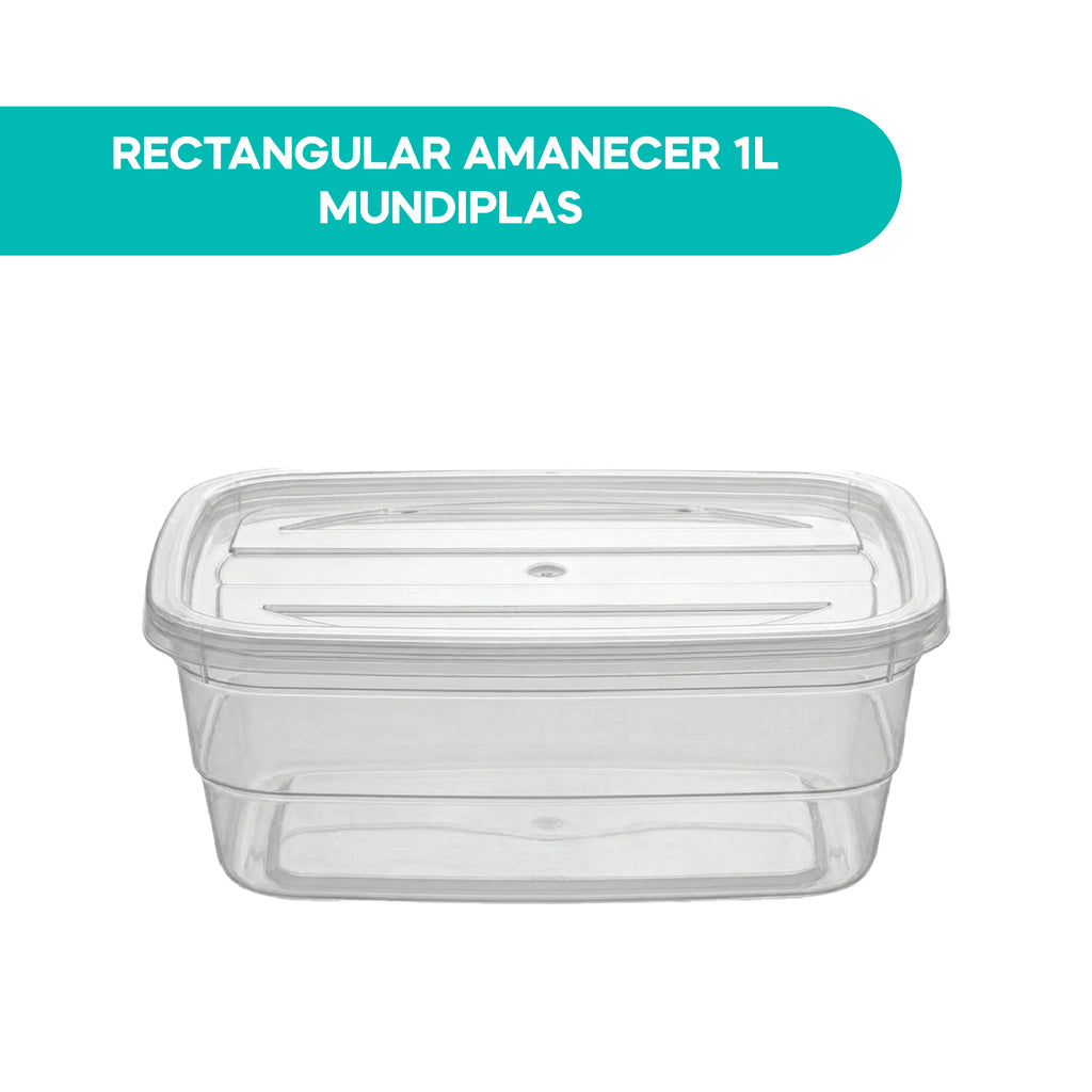 Rectangular Amanecer 1L Mundiplas