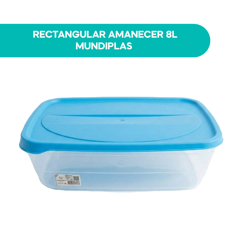 Rectangular Amanecer 8L Mundiplas