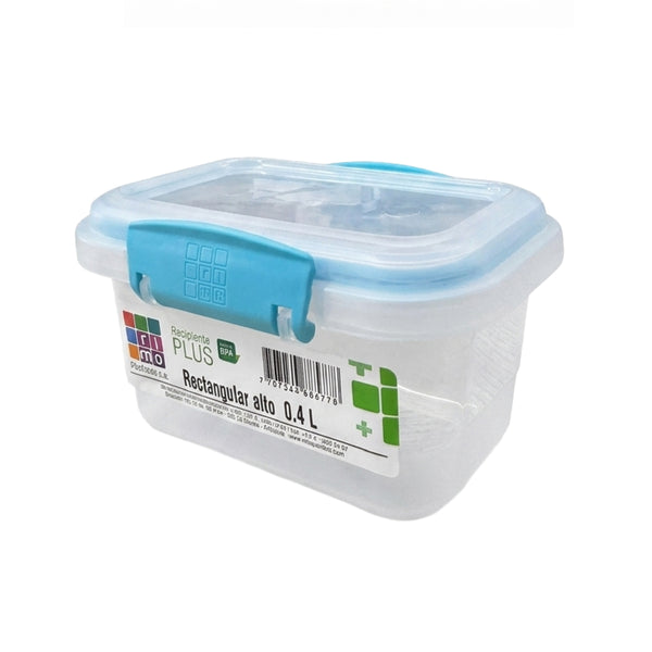 Rectangular Bajo 0,4L R1308 Azul Rimo