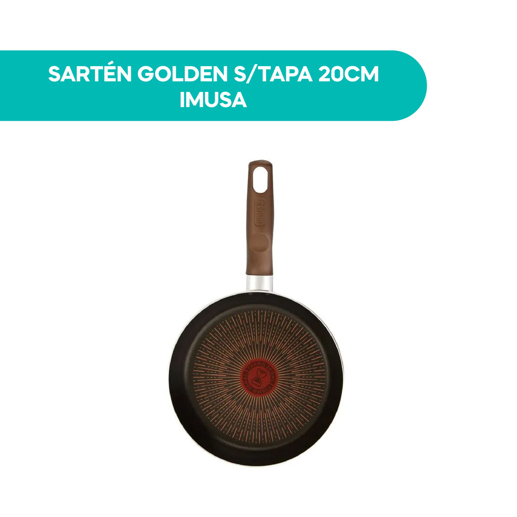 Sartén Golden S/Tapa 20CM Imusa