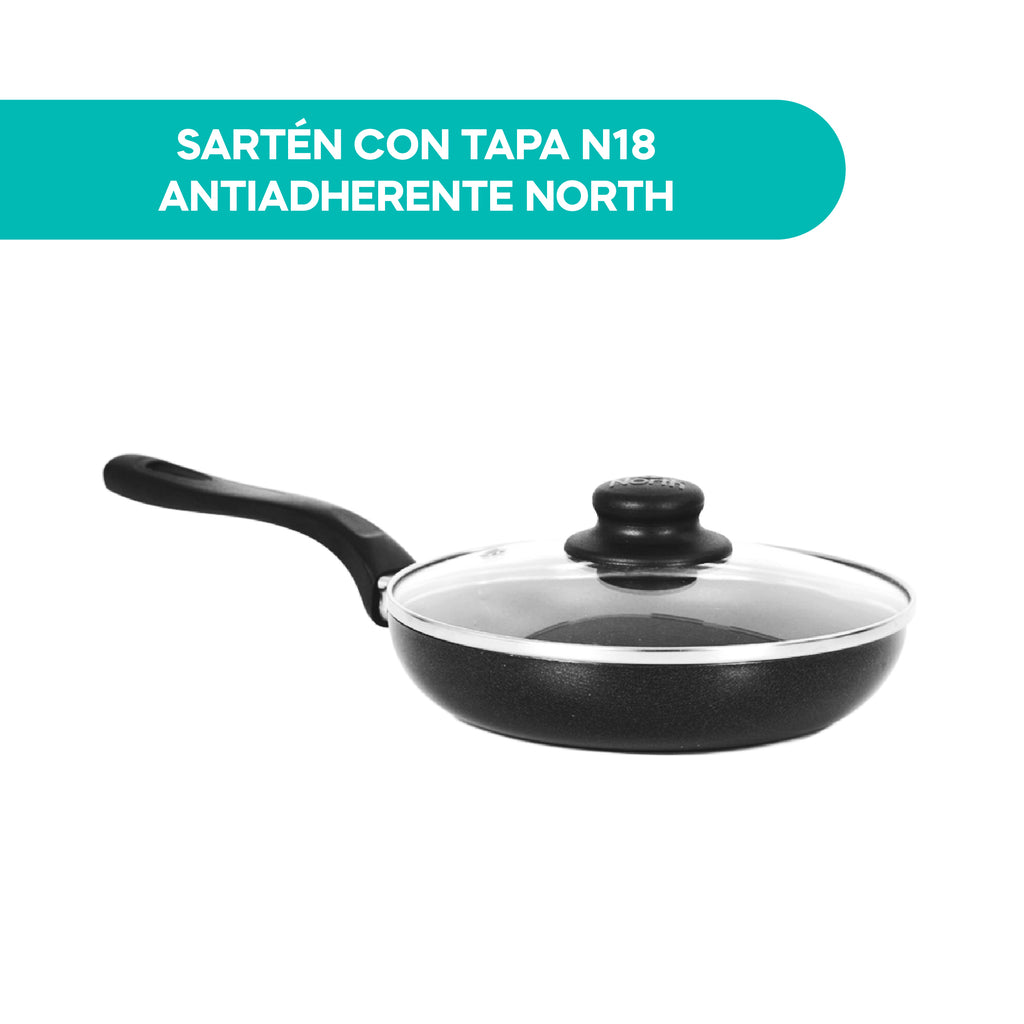 Sartén con Tapa N18 Antiadherente North