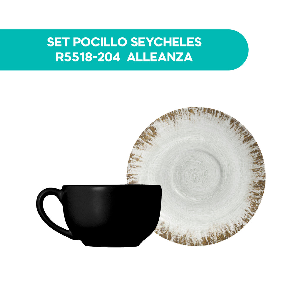 Set Pocillo Seycheles R5518-204 Alleanza