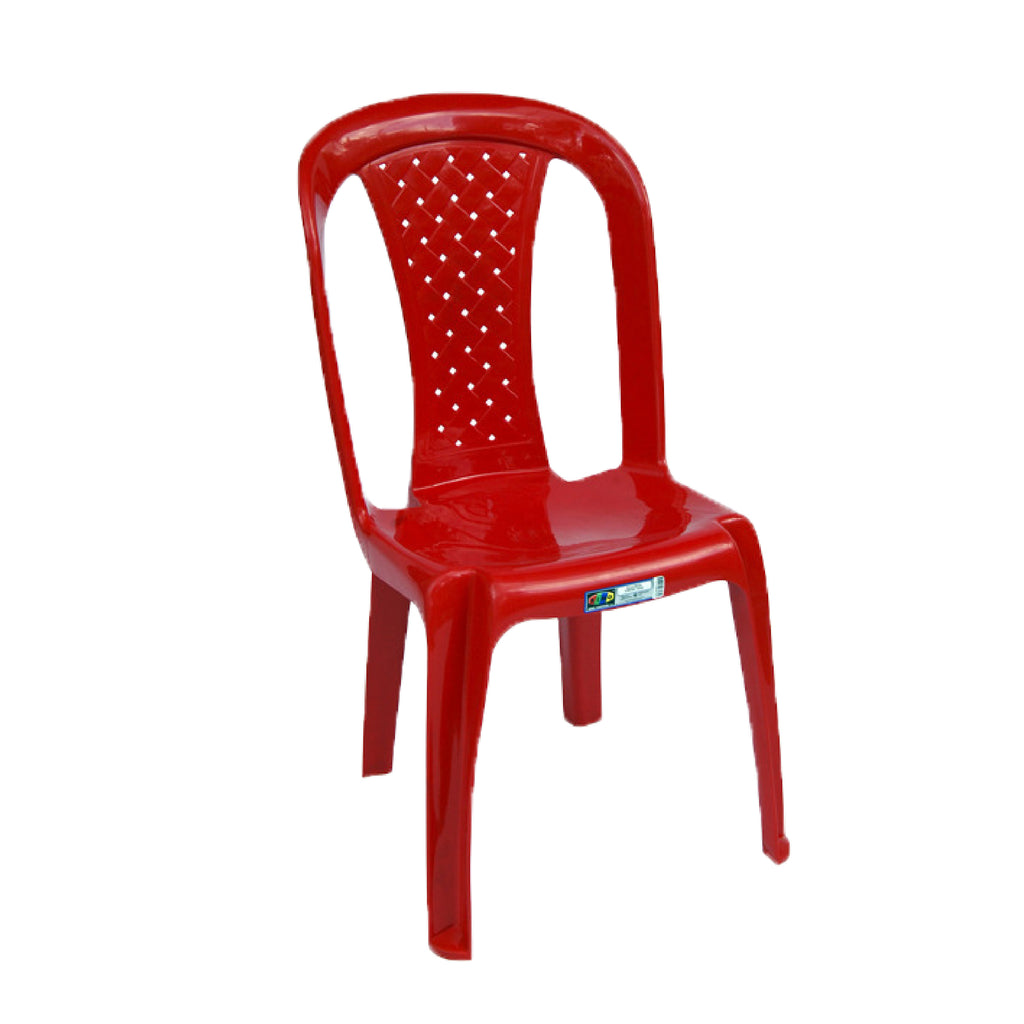Silla Confort Sin Brazos Roja Rimo