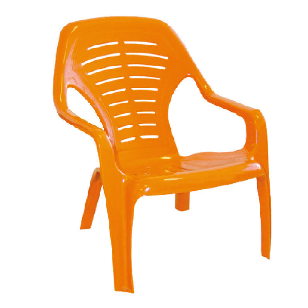 Silla Playera Naranja Colplast