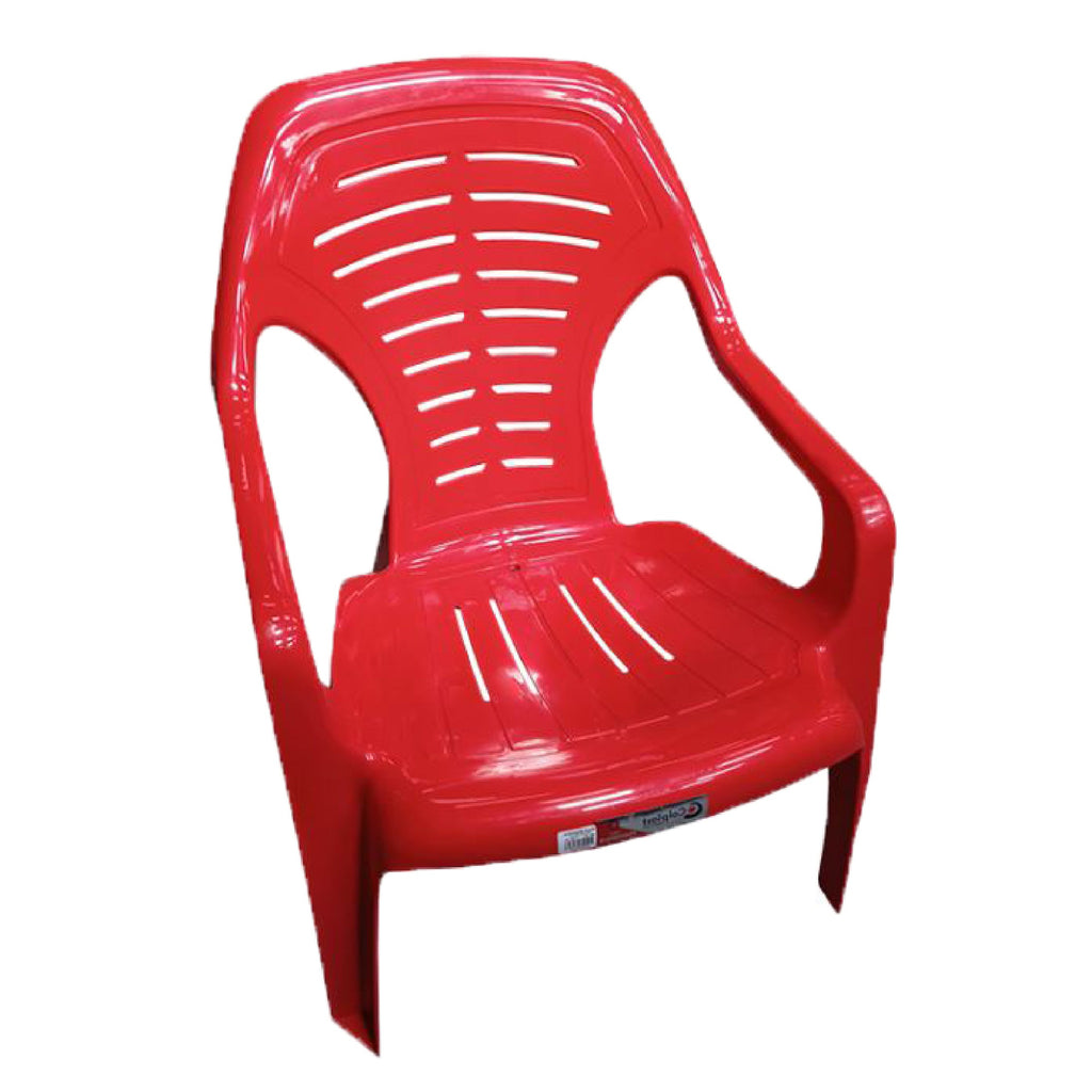 Silla Playera Roja Colplast