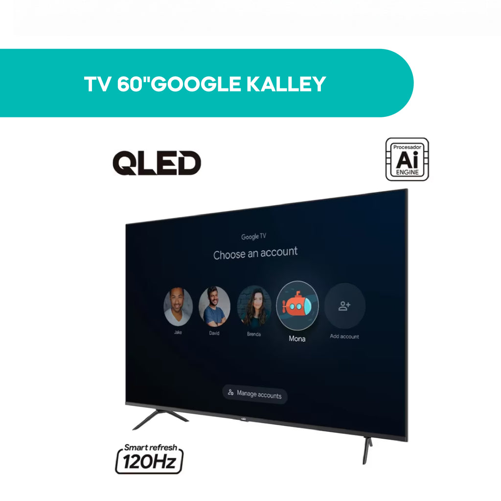 TV 60" Google Kalley