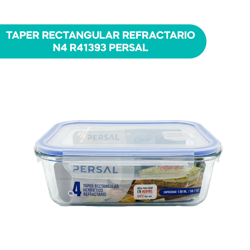 Taper Rectangular Refractario N4 R41393 Persal