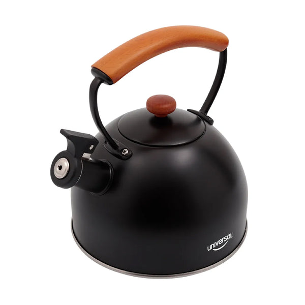 Tetera Acero 2,5L Rustik Black Perfil Universal