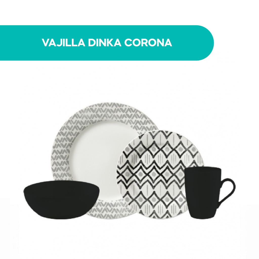 Vajilla Dinka Corona