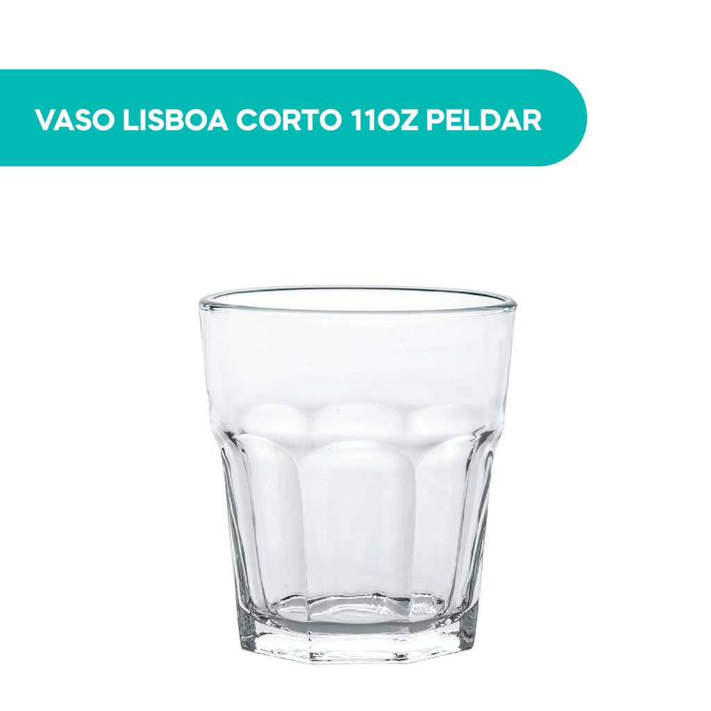 Vaso Lisboa Corto 11oz Peldar
