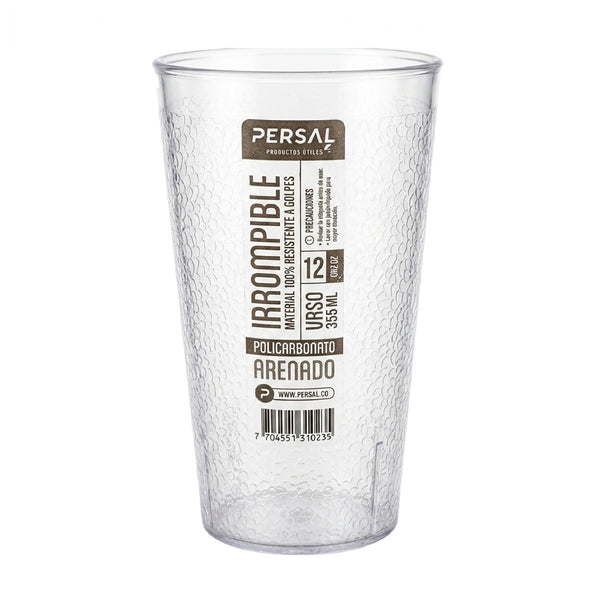 Vaso Policarbonato 12 OZ Frente Persal
