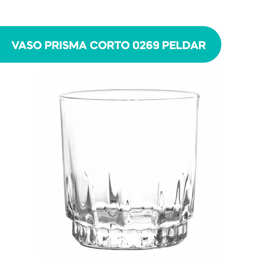 Vaso Prisma Corto 0269 Peldar