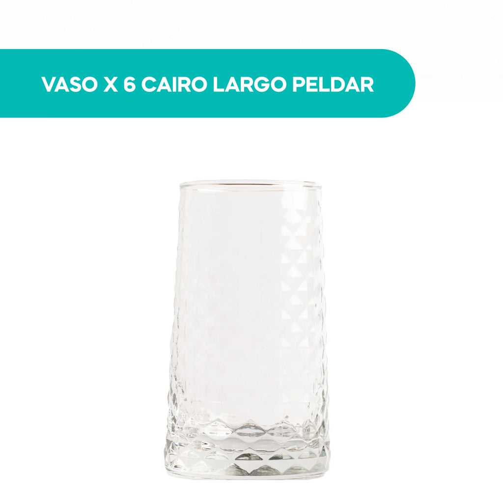 Vaso X6 Cairo Largo Peldar