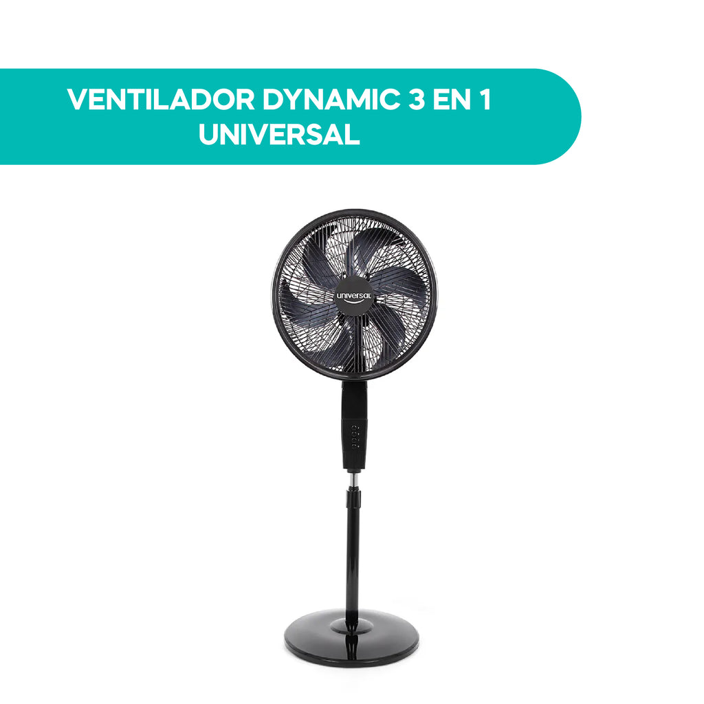 Ventilador Dynamic 3 en 1 Universal
