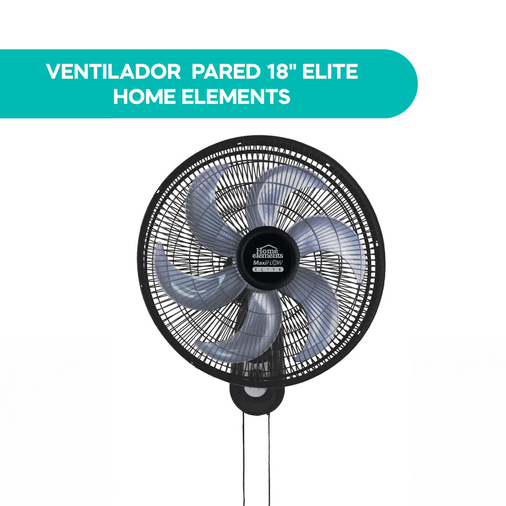 Ventilador Pared 18" Elite Home Elements