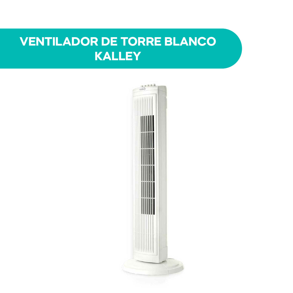 Ventilador de Torre Blanco Kalley