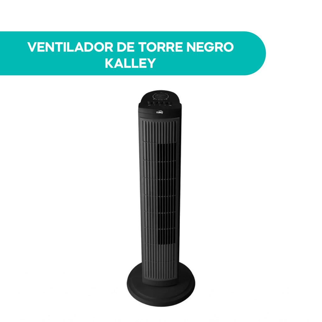 Ventilador de Torre Negro Kalley