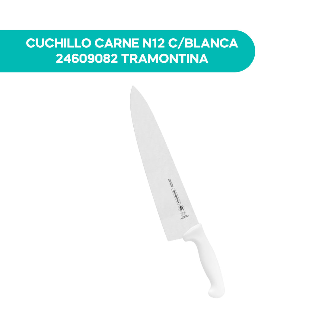 Cuchillo Carne N12 C/Blanca 24609082 Tramontina